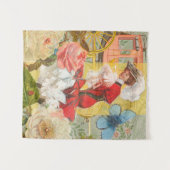 Victoriaans dame vrouw plezier vervoer wandkleed (Voorkant (horizontaal))