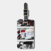  Victoriaans dames Bagagelabel (Voorkant verticaal)