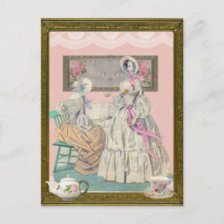 Victoriaans dames briefkaart