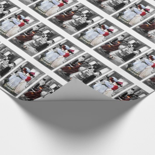 Victoriaans dames Cadeaupapier (Hoek)