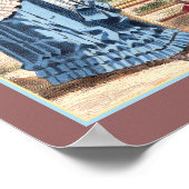 Victoriaans dames in de Beach Old Fashion Print (Hoek)