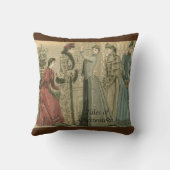 Victoriaans dames in de bibliotheek kussen (Achterkant)