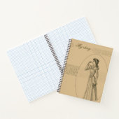 Victoriaans Dames Journaal Notitieboek (Binnen)