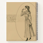 Victoriaans Dames Journaal Notitieboek (Achterkant)