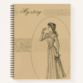 Victoriaans Dames Journaal Notitieboek