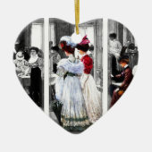  Victoriaans dames Keramisch Ornament (Voorkant)