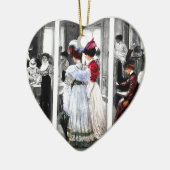 Victoriaans dames Keramisch Ornament (Links)