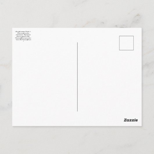 Victoriaans dames maken kleding briefkaart (Achterkant)