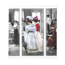  Victoriaans dames Notitieblok