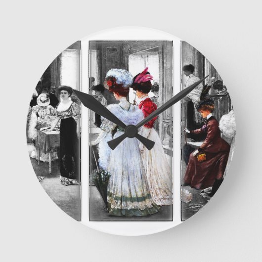 Victoriaans dames Ronde Klok (Voorkant)