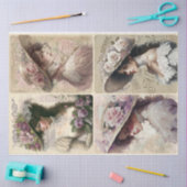 Victoriaans dames tissuepapier (Craft)