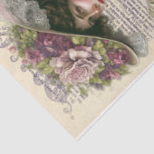 Victoriaans dames tissuepapier (Detail)