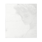 Victoriaans damesblok notitieblok (Voorkant)