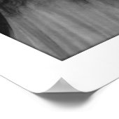 Victoriaans damesgebed zeer lang haar poster (Hoek)