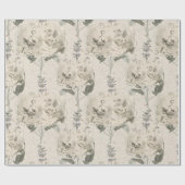  Victoriaans dameskrapppapier Cadeaupapier (Vlak)