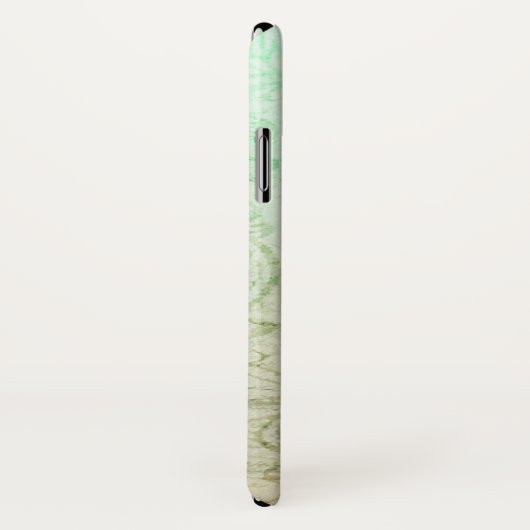 Victoriaans damesscript goudgroen elegant Case-Mate iPhone case (Achterkant / rechts)