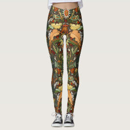 Victoriaans dampaarde leggings