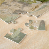 Victoriaans dansmeisje in Green St. Patrick's Day Legpuzzel (Zijkant)