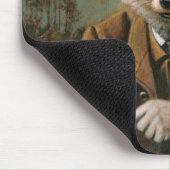 Victoriaans Dapper Fox Mouse mat. Muismat (Hoek)