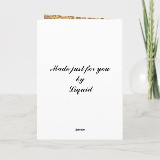 Victoriaans de Marionet van Kerstmis Feestdagen Kaart (Achterkant)