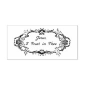 Victoriaans  Decoratief Lijst Rubberstempel (Afrduk)