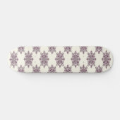 Victoriaans decoratief patroon persoonlijk skateboard (Horizontaal)