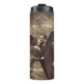 Victoriaans Decoupage Beauty Dracula's Kiss Gotisc Thermosbeker (Voorkant)