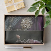 Victoriaans Deer Portrait Decoupage Tissuepapier (Geschenk)