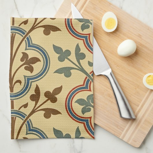 Victoriaans design #8 @ Susiejayne Kitchen Towel Theedoek (Quarter Fold)