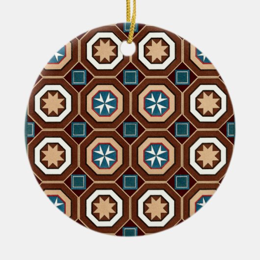 Victoriaans design #9 @ Susiejayne Keramisch Ornament (Voorkant)