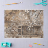  Victoriaans deuropening Decoupage Tissuepapier (Craft)