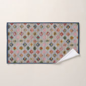 Victoriaans Diamond Quilt-stijl patroon Bad Handdoek (Handdoek)