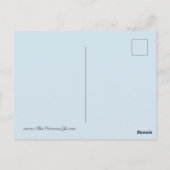 Victoriaans die-cut: moge je gelukkig zijn briefkaart (Achterkant)