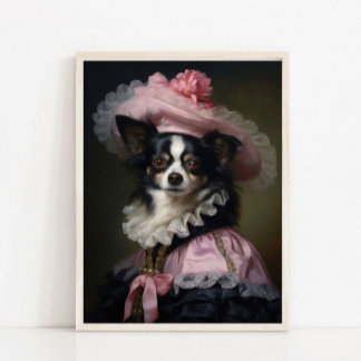 Victoriaans Dierenportret, Aangekleed Dierprint Poster