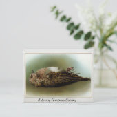  Victoriaans Dodelijke Kerstmis Briefkaart (Staand voorkant)