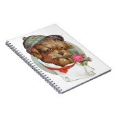 Victoriaans Dog Spiral Photo Notitieboek (Rechterzijde)