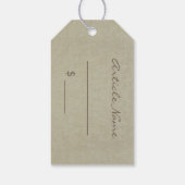  Victoriaans Doll Garage Sale of Fleamarket Cadeaulabel (Achterkant)