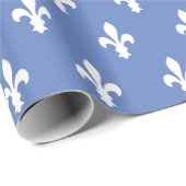 Victoriaans Donau Fleur de Lys Cadeaupapier (Rol Hoek)