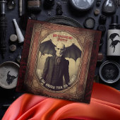  Victoriaans Dracula Adult Halloween Drieluik Uitnodiging