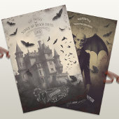 Victoriaans  Dracula geïnspireerd Inpakpapier Vel