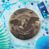 Victoriaans  Dracula Gotisch Halloween Buffet Papieren Bordje (Feest)