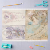 Victoriaans Dragon Series Design 11 Tissuepapier (Craft)