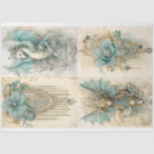 Victoriaans Dragon Series Design 1 Tissuepapier (Voorkant)