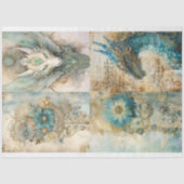 Victoriaans Dragon Series Design 2 Tissuepapier (Voorkant)