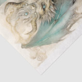 Victoriaans Dragon Series Design 4 Tissuepapier (Detail)