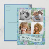 Victoriaans dragonflies Garden Muted Photo Easter Briefkaart (Voorkant / Achterkant)