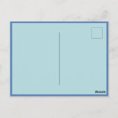 Victoriaans dragonflies Garden Muted Photo Easter Briefkaart (Achterkant)