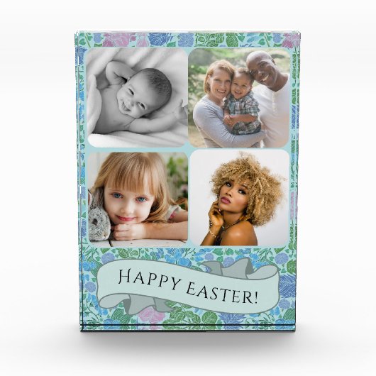 Victoriaans dragonflies Garden Muted Photo Easter Fotoblokken (Voorkant)