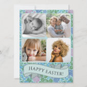 Victoriaans dragonflies Garden Muted Photo Easter Kaart (Voorkant)