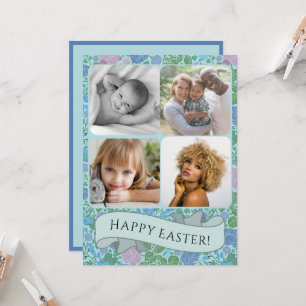 Victoriaans dragonflies Garden Muted Photo Easter Kaart